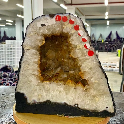 2lb natural citrine - 25.2lb,
