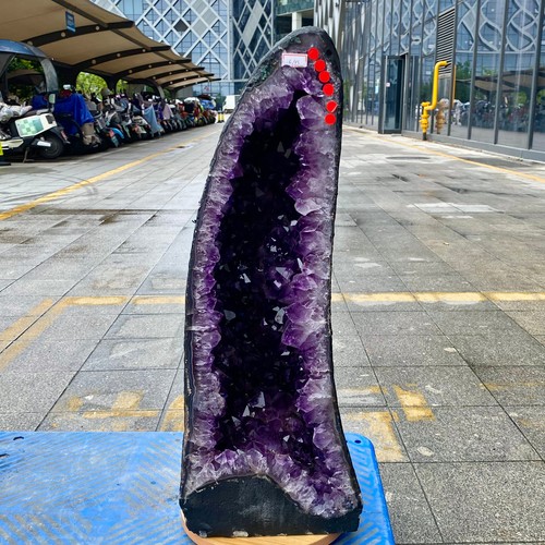 3lb natural amethyst geode - 79.3lb,