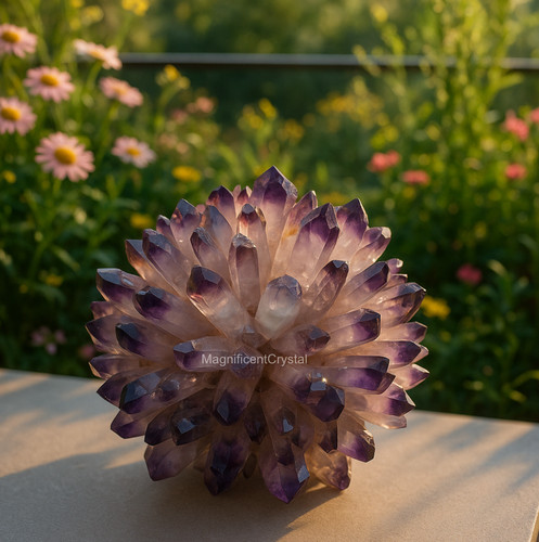 1lb amethyst geode cluster - amethyst,
