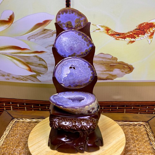 93lb natural agate - 4.93lb,