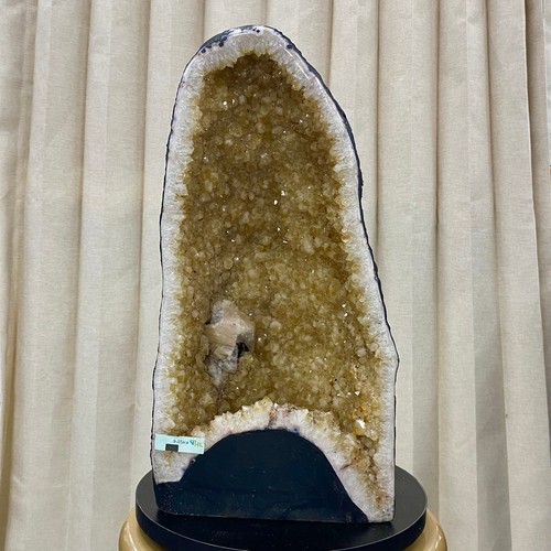 69lb natural citrine geode - citrine,