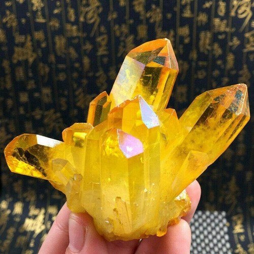 100g aura citrine titanium - aura,